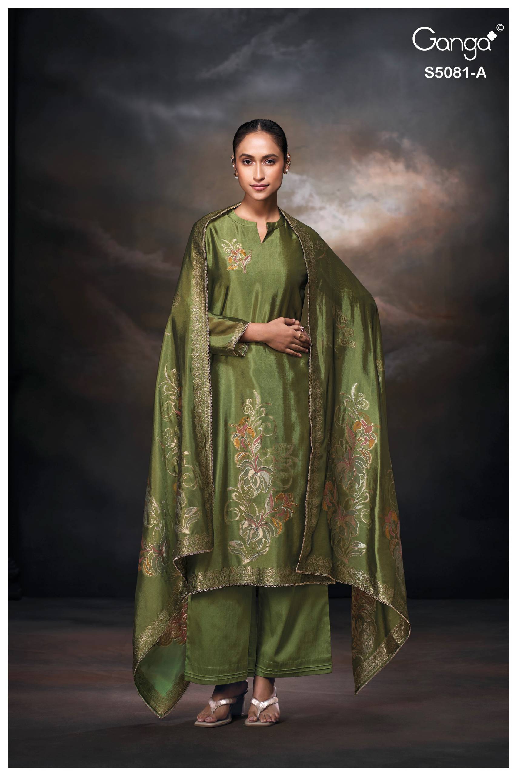 MANSIE 5081 SERIES BY GANGA FASHION Beautiful Colourful PURE VISCOSE Dresses At Wholesale Price